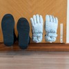 Rddconkit 4 Pcs Aluminum Shoes Hooks, Door Wall Mounted Shoes