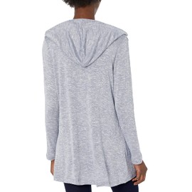 La Blanca Vestido con Capucha para Mujer, Índigo/Playa Acogedora, 2X