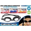 Aquamania Adult Swim Goggles with Nosepiece