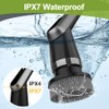 WKY-Electric Spin Scrubber - Upgraded 12-in-1 IPX7 Waterproof Shower Scrubber,