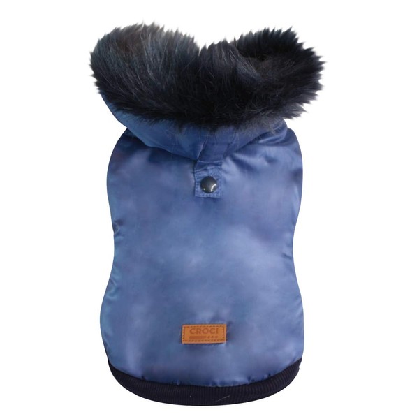 Croci Fluffy Blue Padded Jacket Cm.45-30 g