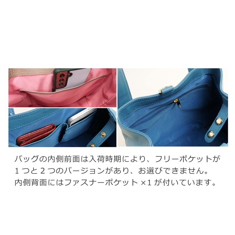 Sankyo Shokai Women's Leather Genuine Leather Cube Bag Mini Bag,