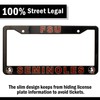 EliteAuto3K Florida State Seminoles License Plate Frame Cover – Black