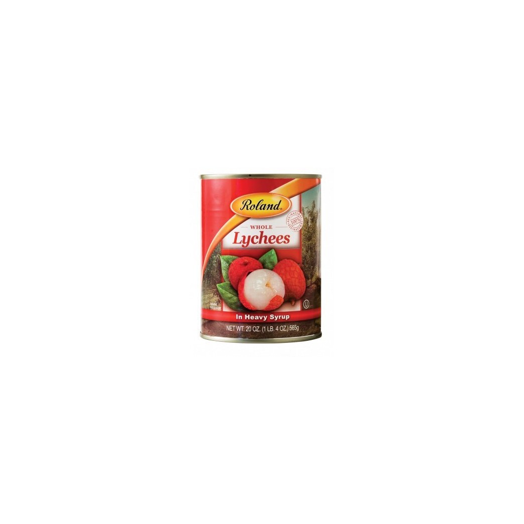 Roland: Lychees in Heavy Syrup 20 Oz (12 Pack)