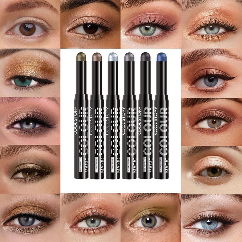 COOL STORY Eye Shadow Stick Cream Eyeshadow Set Brightener Highlighter
