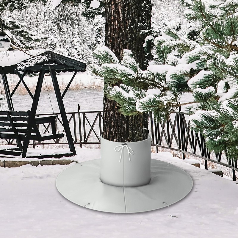 GIONAR Pack of 2 Winter Protection for Palm Trees Root