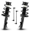 Front Struts Shock Absorber Sway Bar Links Kit Fit for