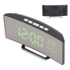 LED Digital Clock 3 Level Brightness Snooze USB Battery Powered