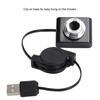 Webcam Clipon USB2.0 Camera with Retractable Cable 640 x 480