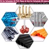 JYINCPED 1-1/2 Inch PVC Pipe Reamer,PVC Fitting Saver Socket Saver