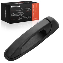 A-Premium Rear Left Driver Side Exterior Door Handle Compatible with Dodge Ram 1500 2002-2008, Ram 2500 2003-2009, Ram 3500 2003-2010, Ram 4500 5500 2008-2010, Dakota 2005-2010, Textured Black