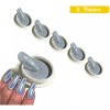 Modaland Polvo Efecto Láser Espejo Para Decoración Uñas(6 Piezas)