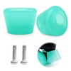 zhongko 2 Pcs Roller Skates Brake Stopper, Quad Skate Toe