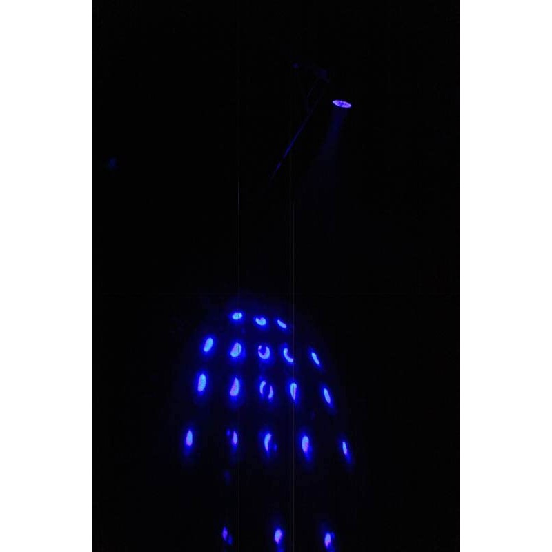 E-Lektron LMO-9W USB LED Moonflower DJ Party Disco R/G/B/W Light
