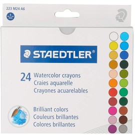 Staedtler Karat Aquarell Premium Watercolor Crayons (223M24)