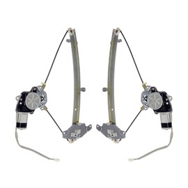 Driver & Passenger Side Power Power Window Regulator & Motor Assembly Set Compatible with 1994-1996 Toyota Camry