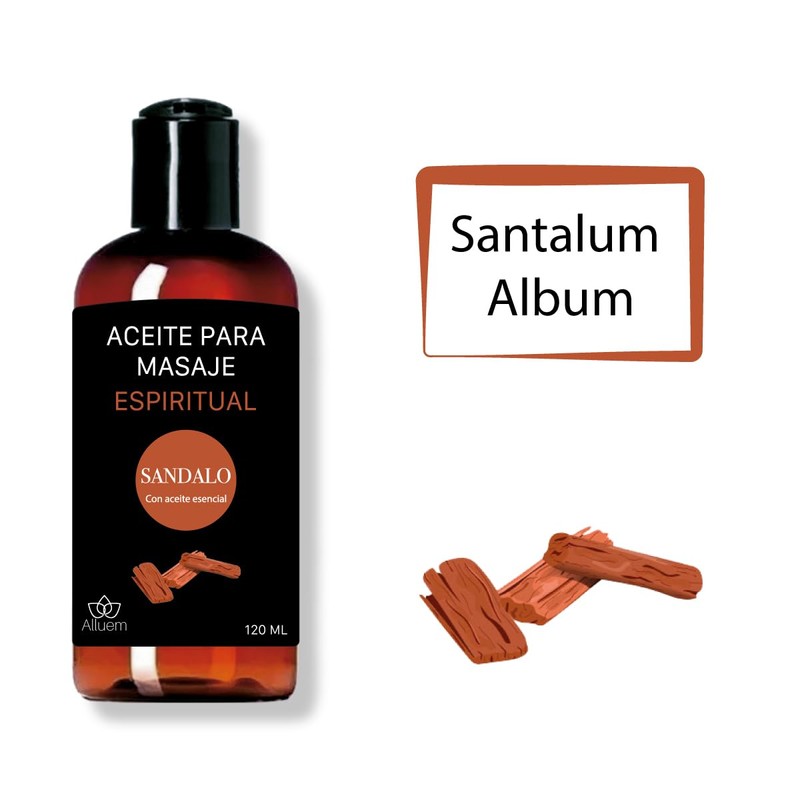 Alluem Aceite Esencial Para Masajes De Sándalo Espiritual Sensual