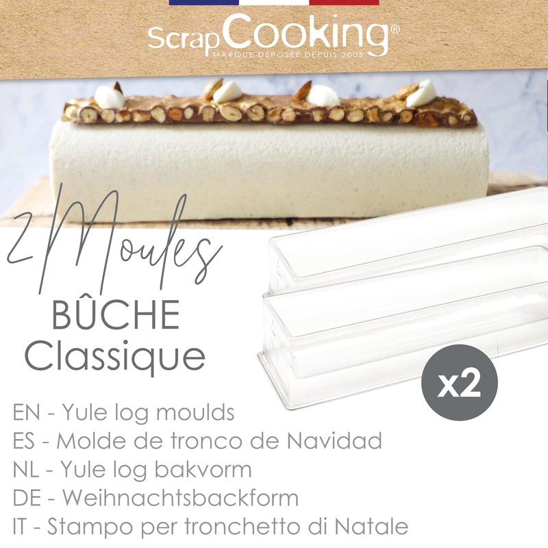 ScrapCooking 2 Classic Recycled PET Baking Moulds - Baking Supplies