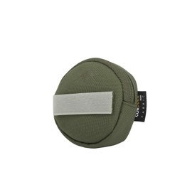 Tasmanian Tiger TT Tac Pouch Round VL Write-On Backpack Additional Pockets Organiser Round with Velcro Back 8 x 8 x 2 cm (Olive)