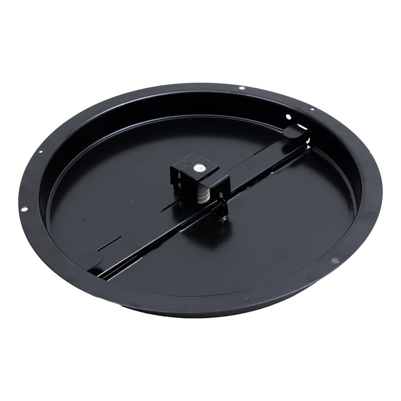 Handua 12" [Neck Size] Steel Butterfly Damper for Round Ceiling