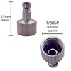Airbrush Air Hose 1/8BSP to 1/8BSP Airbrush Quick Release Coupler