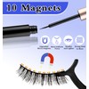 Magnetic Eyelashes with Eyeliner, ValueBargain 5 Pair Magnet Reusable Lashes