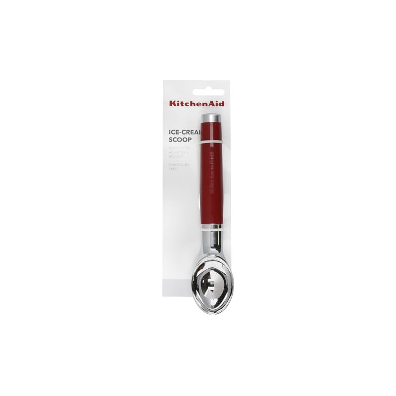 KitchenAid Cuchara para Helado Empire Red, Apta para Lavavajillas