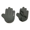 LulaClips Baby Car Seat Harness Clips (2-Pack) - Hold Buckles Open, Prevent Twisting Straps and Save Time - Easy to Install, Childproof Locking Pin - Fit All Car Seats and Carriers, Grey