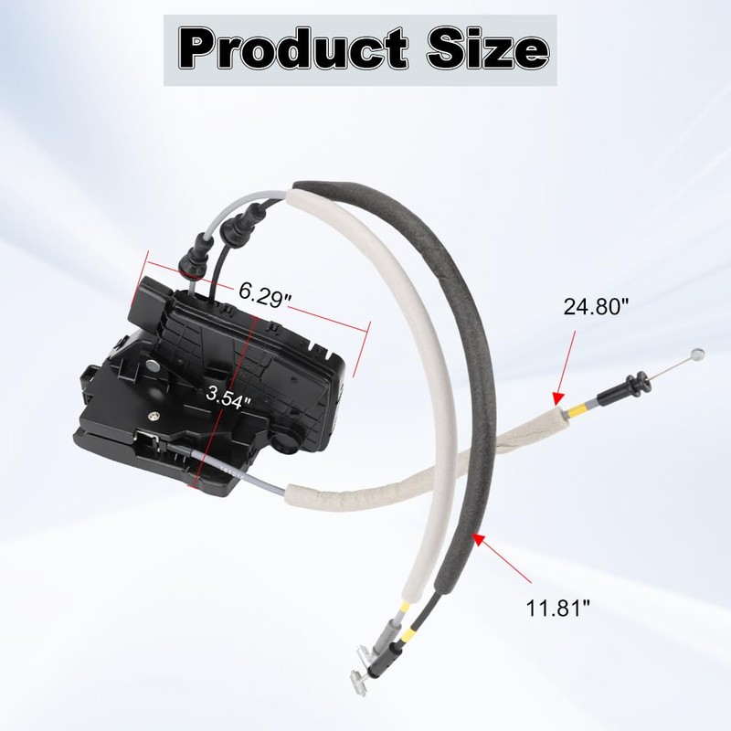 zayody Rear Left Driver Side Door Lock Latch Actuator Assembly