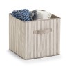 Zeller Aufbewahrungsbox, Vlies, Beige, 31 x 31 x 31 cm