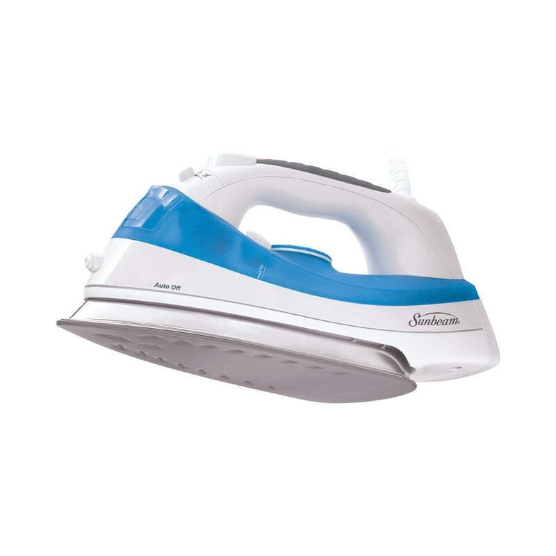 Sunbeam New Sunbeam Simple Press Classic Iron Auto-Shut-Off w/ Non-Stick