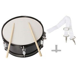 Black Drum Stick, Snare Drum, Strap, Wrench Kit Marching 14" x 5.5"