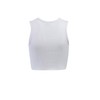Hype & Vice Cut-Off Tank for Women (Large) - University