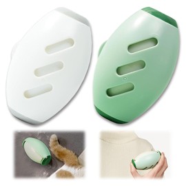 Reusable Lint Rollers, Pack of 2 Reusable Lint Rollers, Reusable Sticky Gel Ball, Sticky Gel Ball for Pet Hair, Portable Lint Roller, for Pet Hair, Clothes, Hair