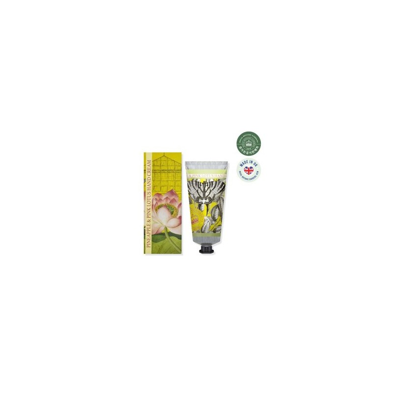 Q Garden Pineapple Pink Lotus Hand Cream / 큐가든 파인애플