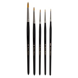 Anna Mason Synthetic Watercolour Brush Set of 5