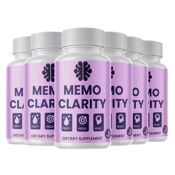 Unbranded (6 Pack) Memo Clarity - MemoClarity Brain Supplement to