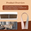 Wood Stove Door Gasket,Replacement Gasket Graphite Expanding Stove Gasket |