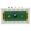 Rico Minnesota Football Vikings 2-Track Wooden Field Cribbage Board