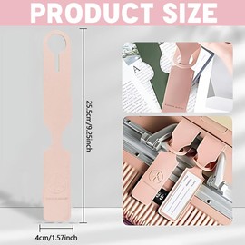 5 Stück Kofferanhänger PVC, Gepäckanhänger Kofferanhänger mit Adressschild Karten, Koffer Namensschilder Kofferanhänger Bunt für Reise Reisetasche Tasche