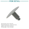 ACROPIX Rivet Fastener Retainer Push Clip Nylon Door Fender Bumper