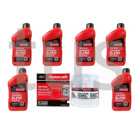 Motorcraft Genuine Motorcraft Oil Change kit for 2001 Ford E150 4.6L V8 FL820S SAE5w20