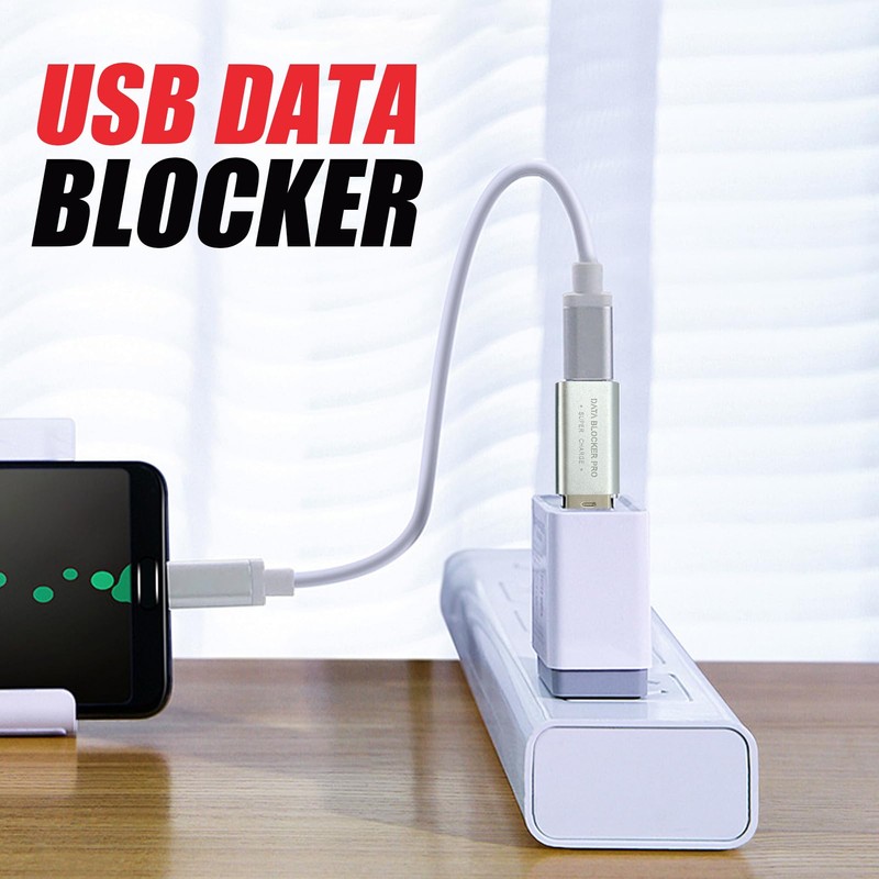 USB Data Blocker, Portable USB Data Blocker, Fast Charging Adapter