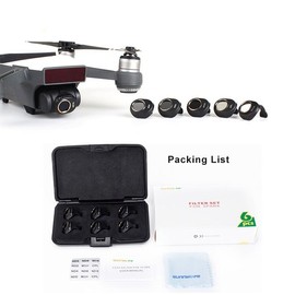 Spark Drone Filter ND 4 8 16 32 Neutral Density Multilayer Coated Film Filter for DJI Spark Gimbal Camera Lens Accessories / DJI 스파크 짐벌 카메라 렌즈 액세서리 용 스파크 드론 필터 ND 4 8 16 32 중립 밀도 다층 코팅 필름 필터