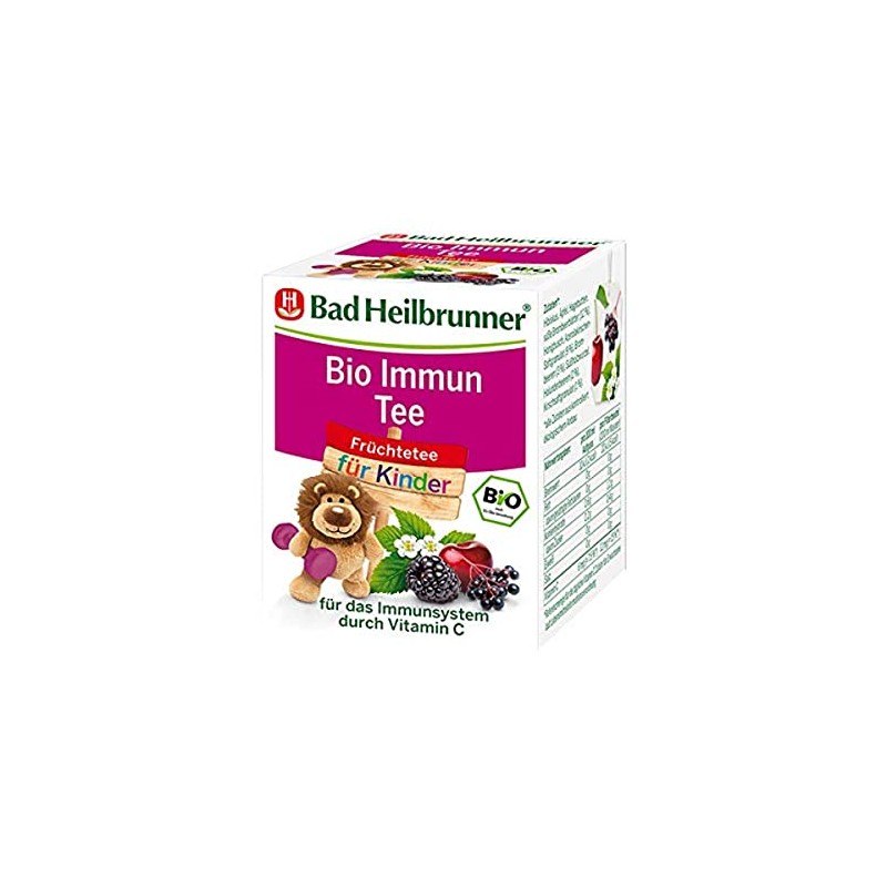 Bad Heilbrunner® Organic Immune Tea for Children, Pack of 1