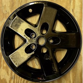 PACIFIC RIM & TRIM 2007-2018 Jeep Wrangler 7907-GB 17" 5 Spoke Gloss Black Wheel Skin NEW 1 PIECE