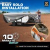 KNOX 3rd Gen Pop up Folding Camper RV Cover, Anti-Tear