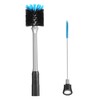 MOSOLAN 2-in-1 Bottle Brush with Straw Brush, Long Handle Water