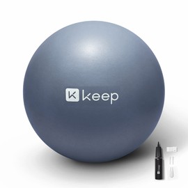 KEEP Exercise Ball - Balance Yoga Balls for Working Out, Fitness Ball for Core Strength and Physical Therapy, 25cm,Smoky Purple