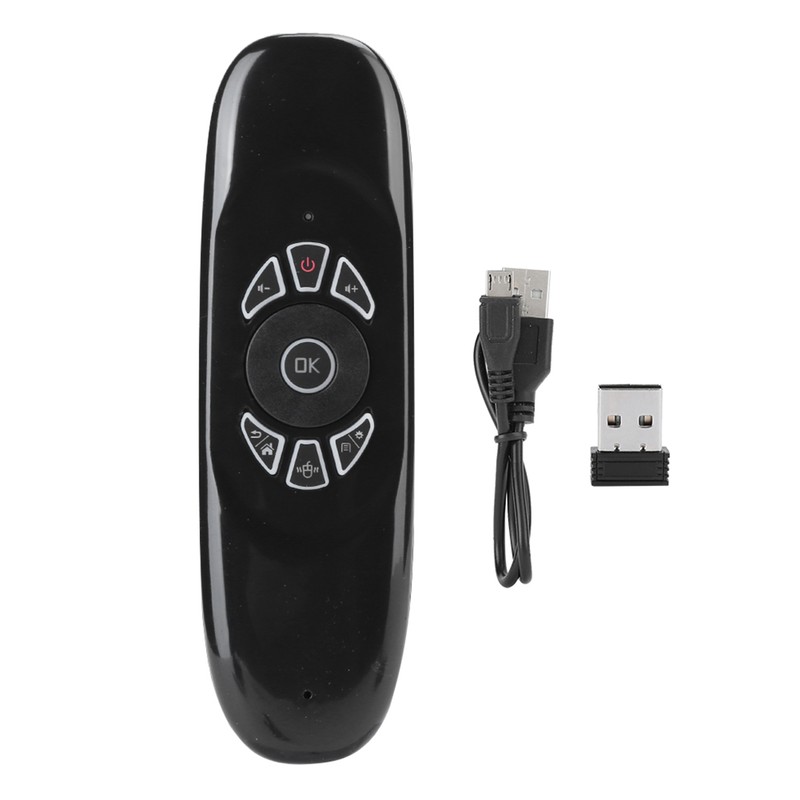 2.4G Air Mouse Mini Wireless C120 Keyboard Voice SixAxis Gyroscope